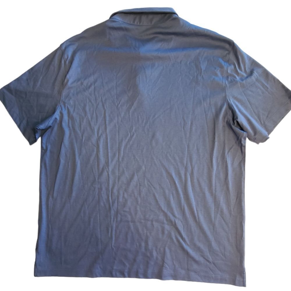 Michael Kors golf style shirt, blue NWT, men's size XL - Picture 2 of 7